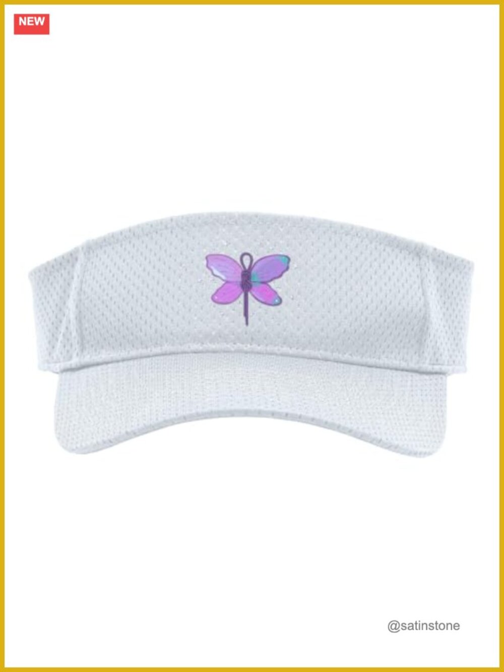 Polyester Mesh Fairy Wings Climbing Sun Visor for Freeclimbers